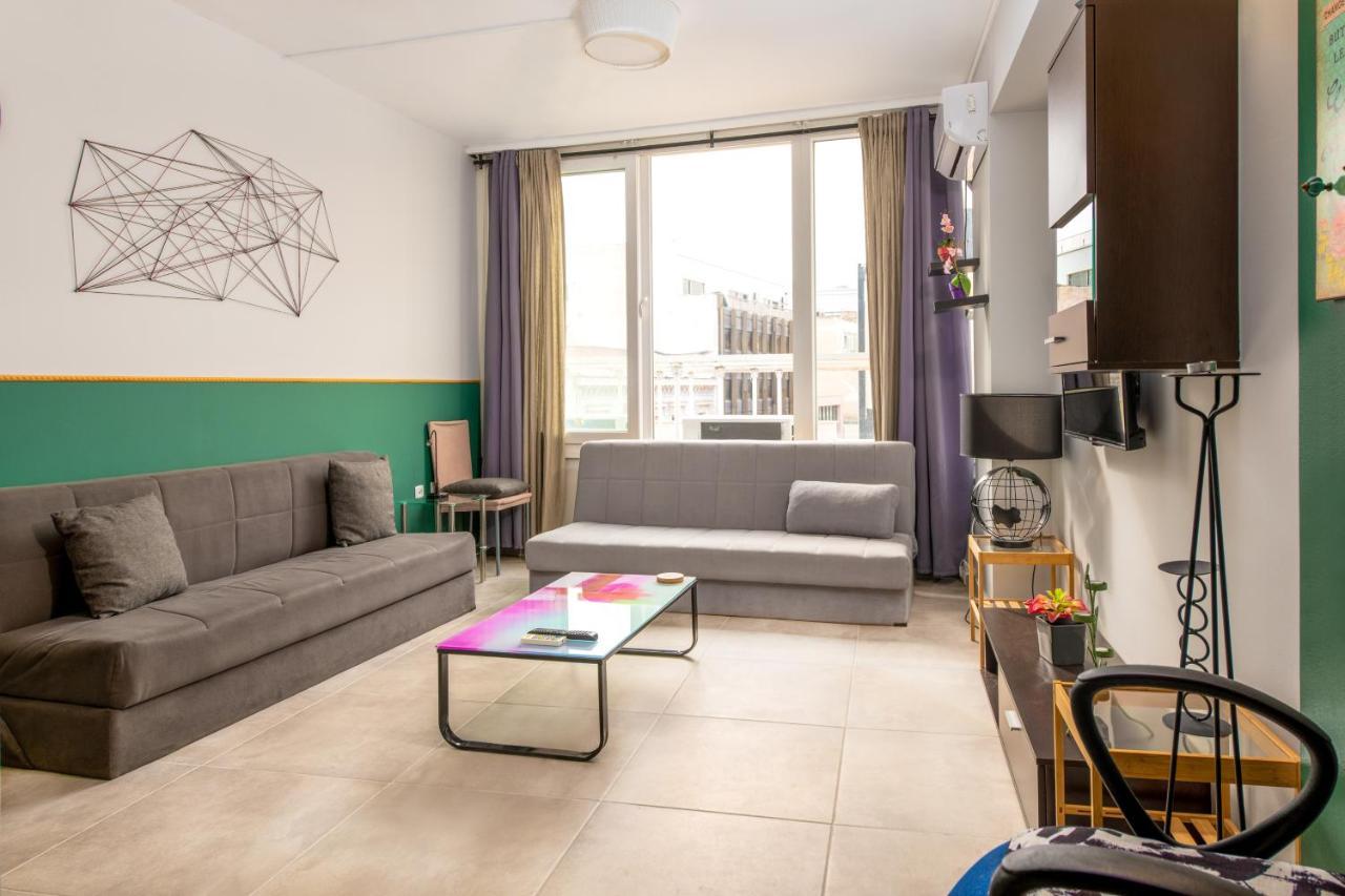 Syntagma Metro St. 2 Bedrooms 6 Pers. Flat By Mps Atene Esterno foto