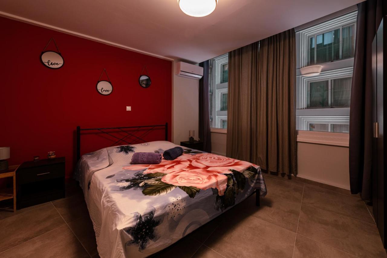 Syntagma Metro St. 2 Bedrooms 6 Pers. Flat By Mps Atene Esterno foto